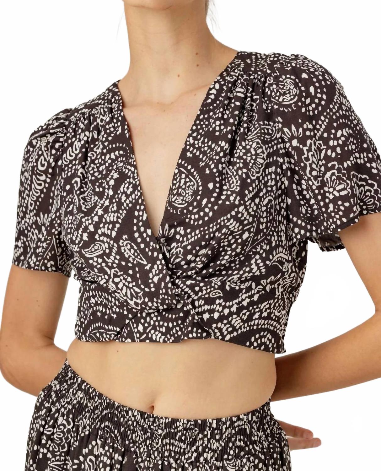 Топ Magalie с V-образным вырезом и банданой Sundays, Bandana
Топ Magalie с V-образным вырезом и банданой Sundays, Bandana