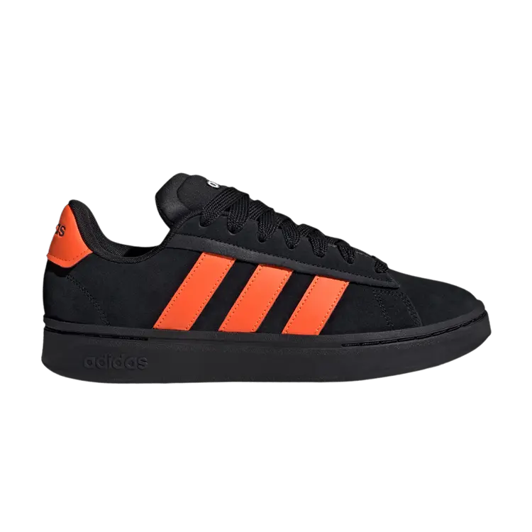 Кроссовки adidas Grand Court Alpha 'Black Impact Orange', черный
Кроссовки adidas Grand Court Alpha 'Black Impact Orange', черный
