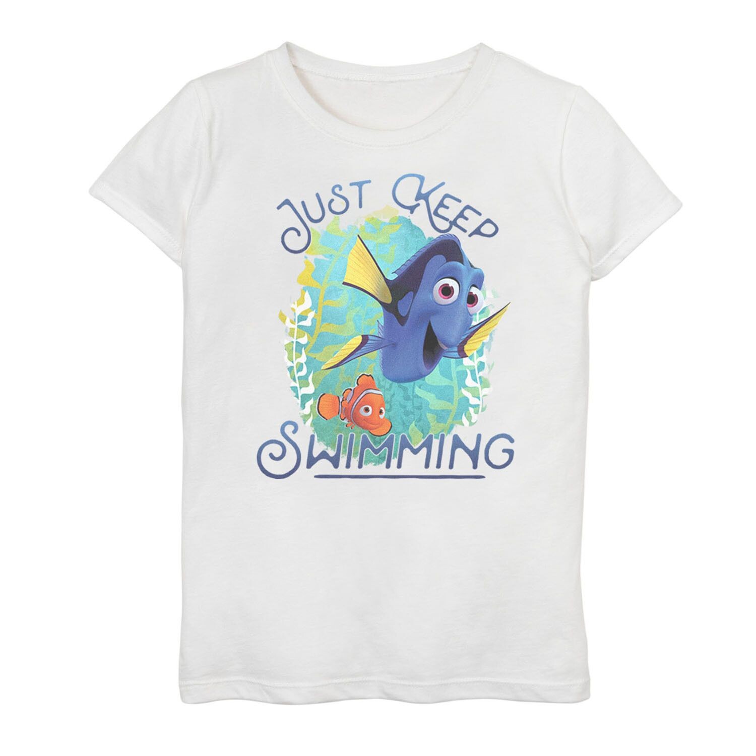 Футболка Disney/Pixar «В поисках Дори» для девочек 7–16 лет «Просто продолжай плавать» Licensed Character
Футболка Disney/Pixar «В поисках Дори» для девочек 7–16 лет «Просто продолжай плавать» Licensed Character
