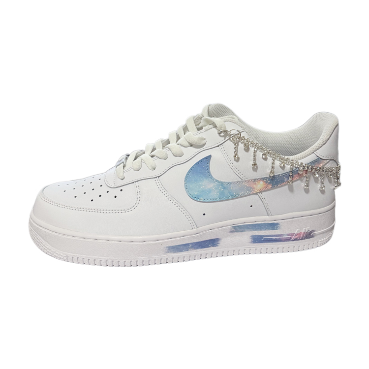 Кроссовки для скейтбординга Air Force 1 07 Sparkling Starry Sky Abrasion Resistant низкие унисекс Nike, белый/синий
Кроссовки для скейтбординга Air Force 1 07 Sparkling Starry Sky Abrasion Resistant низкие унисекс Nike, белый/синий