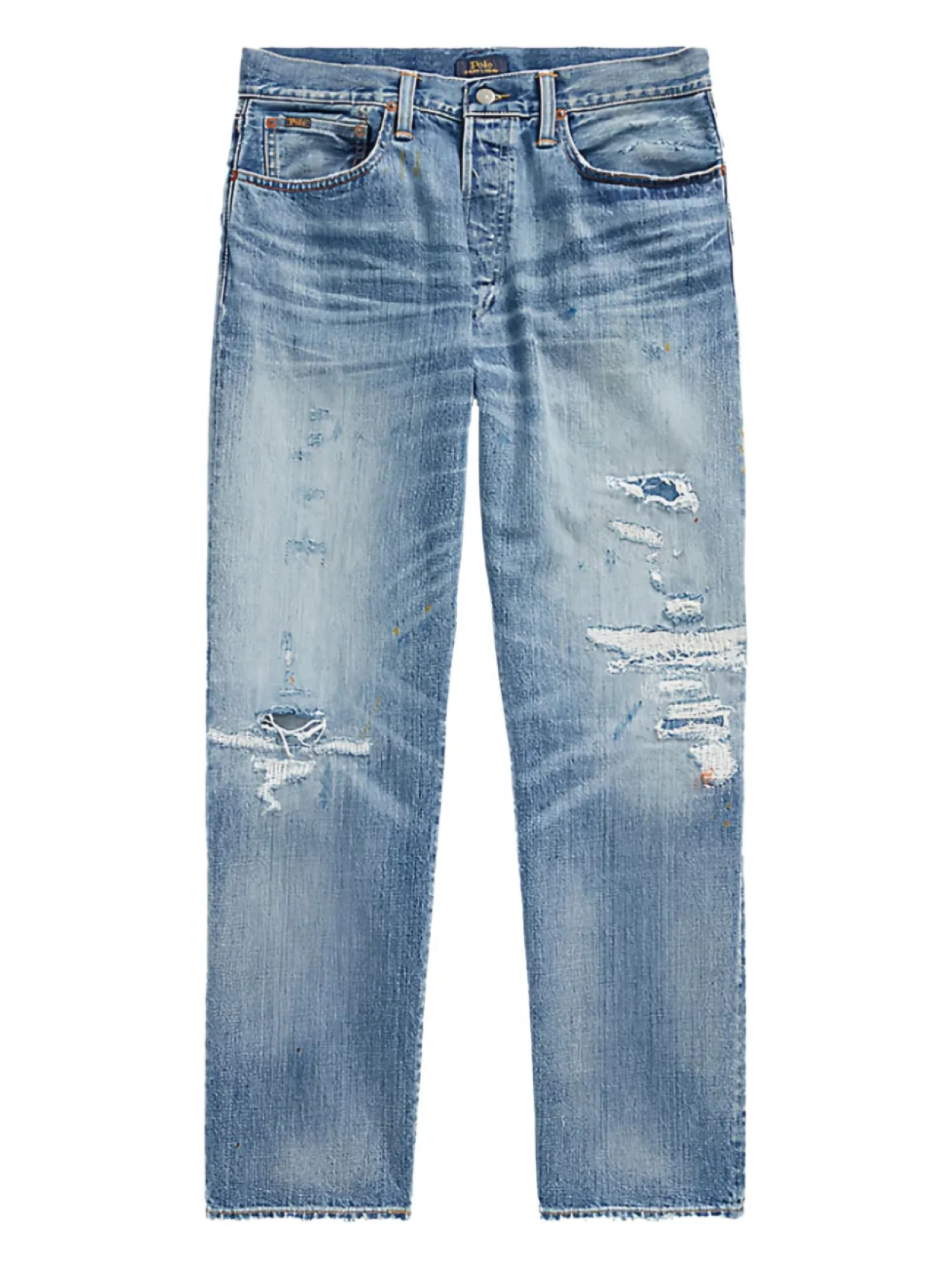 Потертые джинсы Polo Ralph Lauren, синий
Потертые джинсы Polo Ralph Lauren, синий