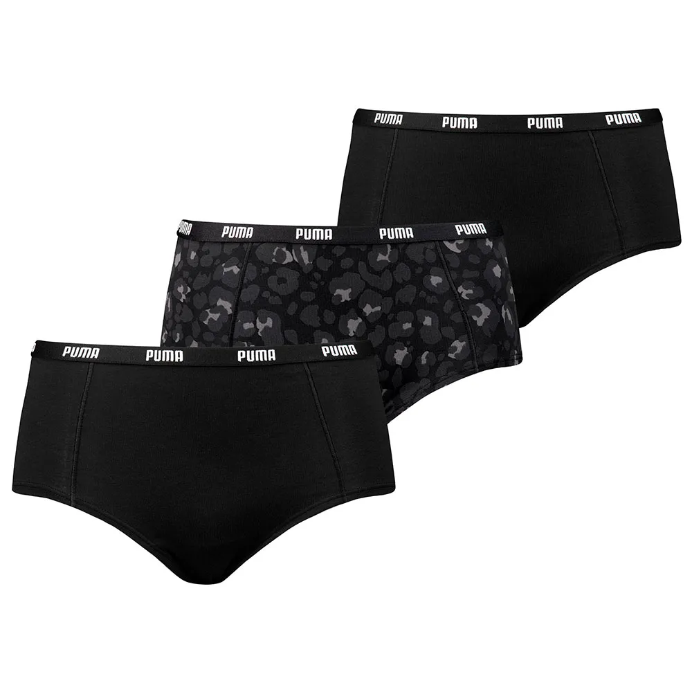 Трусы 3 шт Puma 701234182 Mini Short, черный
Трусы 3 шт Puma 701234182 Mini Short, черный