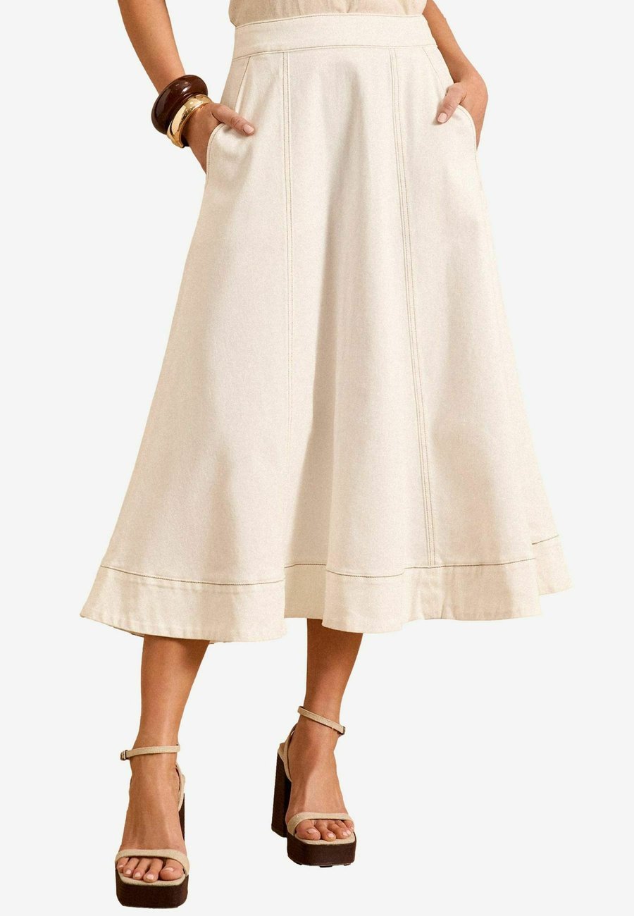 Юбка Love & Roses Denim skirt, Ecru Denim/Off-White
Юбка Love & Roses Denim skirt, Ecru Denim/Off-White