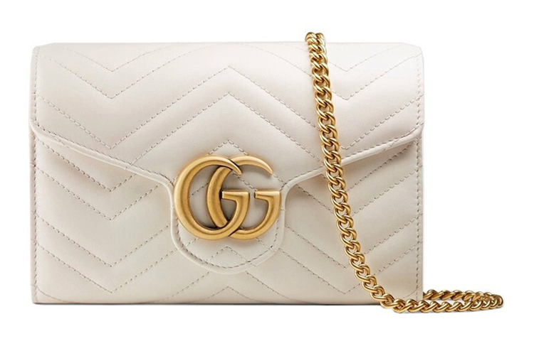 Квилтованная кожаная сумка кроссбоди, женская наплечная сумка белого цвета GUCCI
Квилтованная кожаная сумка кроссбоди, женская наплечная сумка белого цвета GUCCI