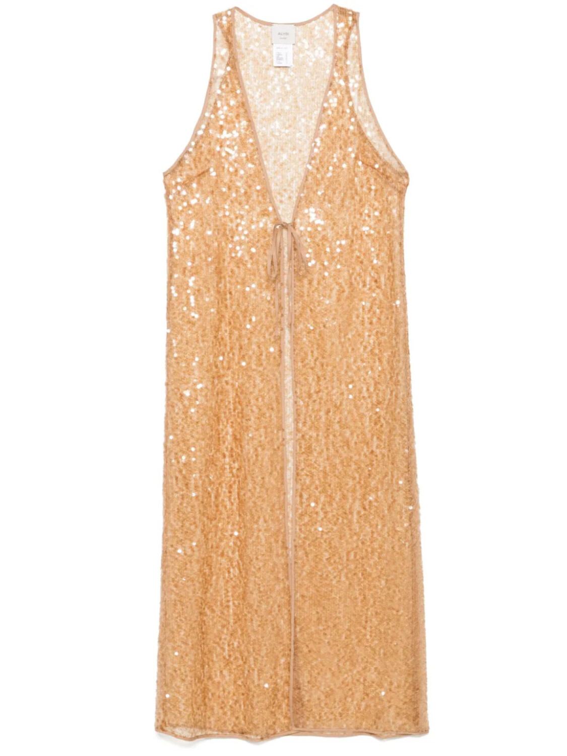 Жилет Alysi, украшенный пайетками, желтый
Жилет Alysi, украшенный пайетками, желтый