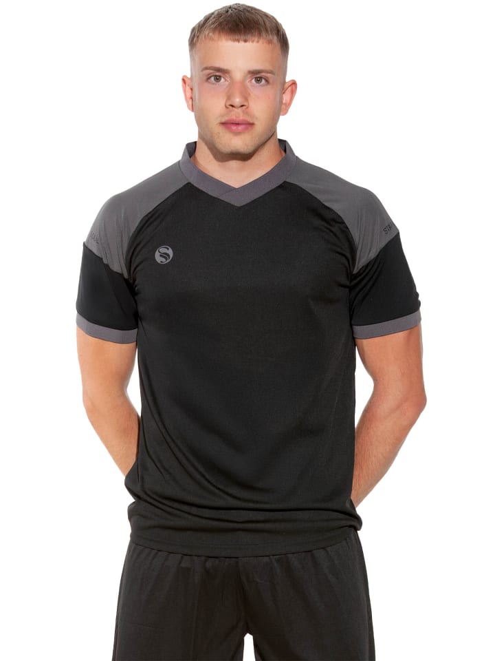 Джерси, спортивная рубашка Pulse черного цвета Stark Soul
Джерси, спортивная рубашка Pulse черного цвета Stark Soul