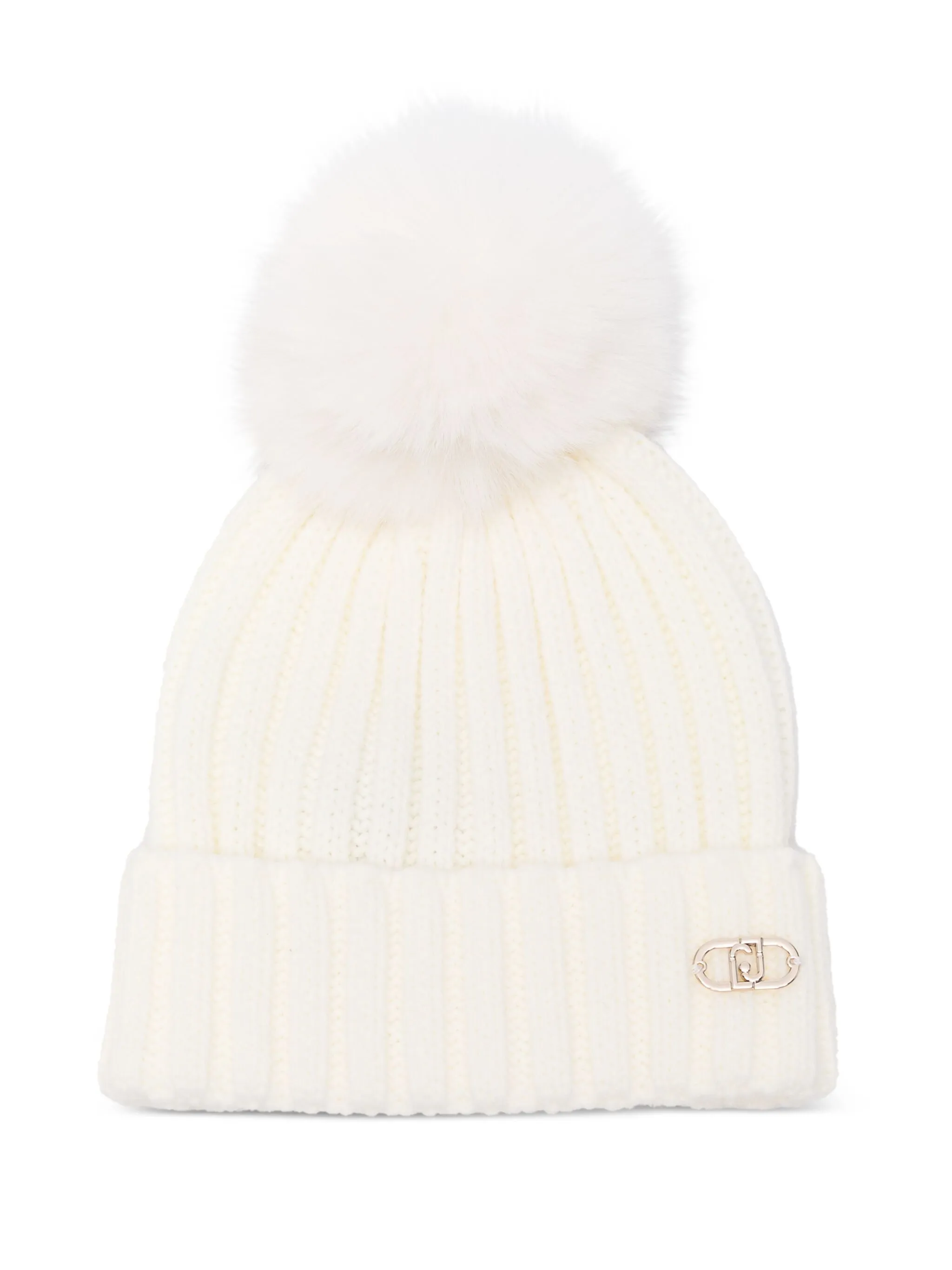 Шапка бини с помпоном Liu Jo Kids, белый
Шапка бини с помпоном Liu Jo Kids, белый