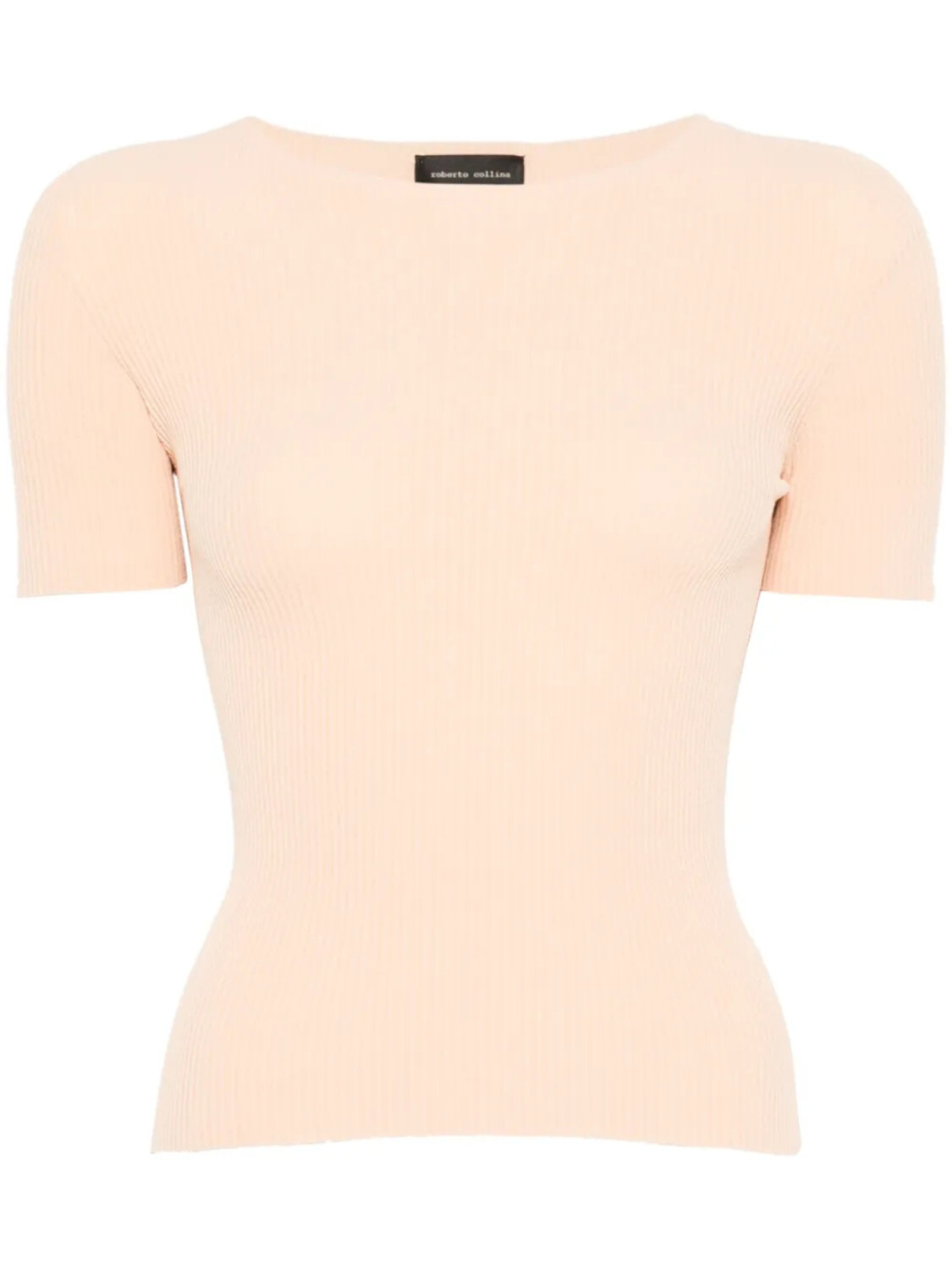 Футболка в мелкий рубчик от Roberto Collina, нейтральный
Футболка в мелкий рубчик от Roberto Collina, нейтральный