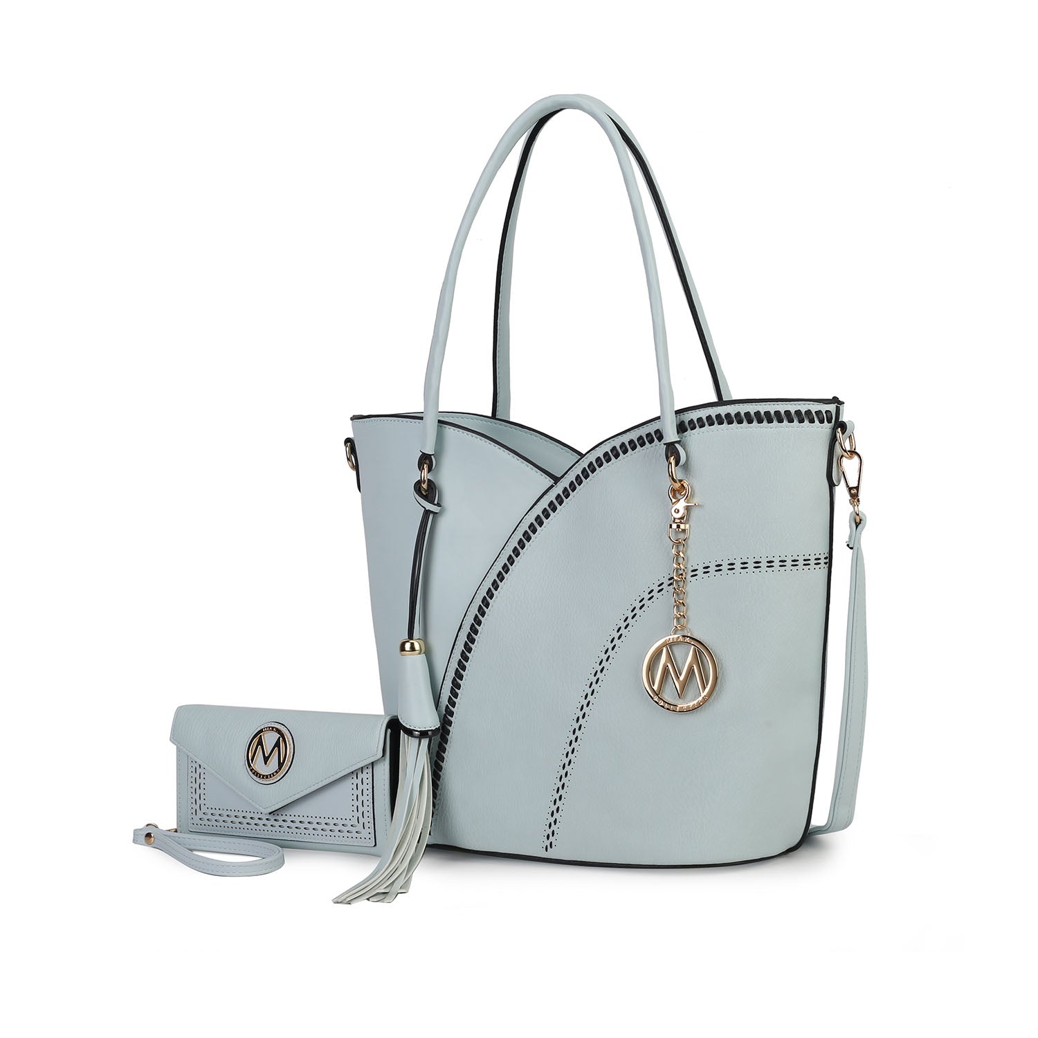 Женская сумка через плечо Imogene с кошельком от Mia K MKF Collection By Mia K., светло-голубой
Женская сумка через плечо Imogene с кошельком от Mia K MKF Collection By Mia K., светло-голубой