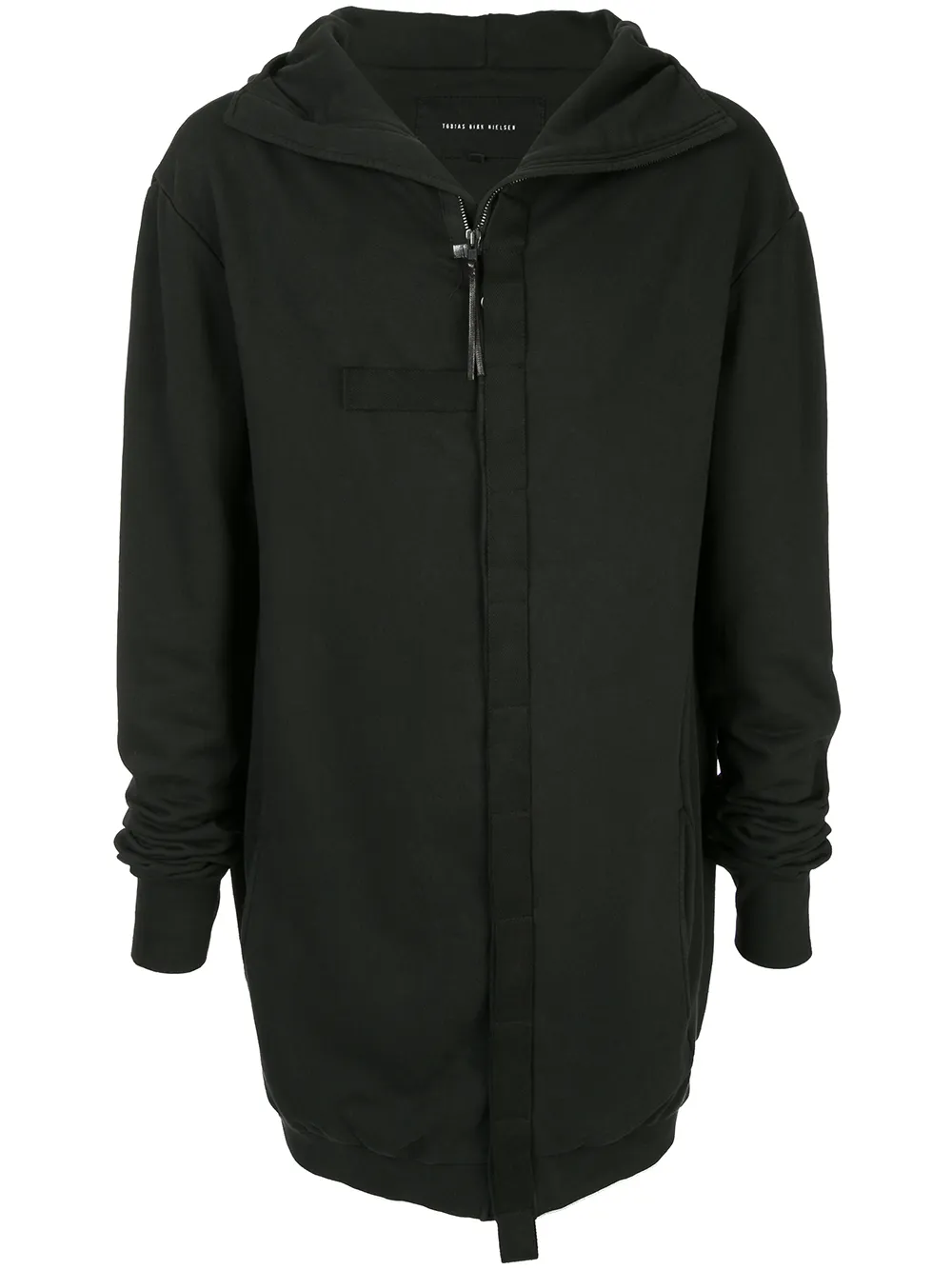 Длинное худи на молнии Tobias Birk Nielsen, черный
Длинное худи на молнии Tobias Birk Nielsen, черный