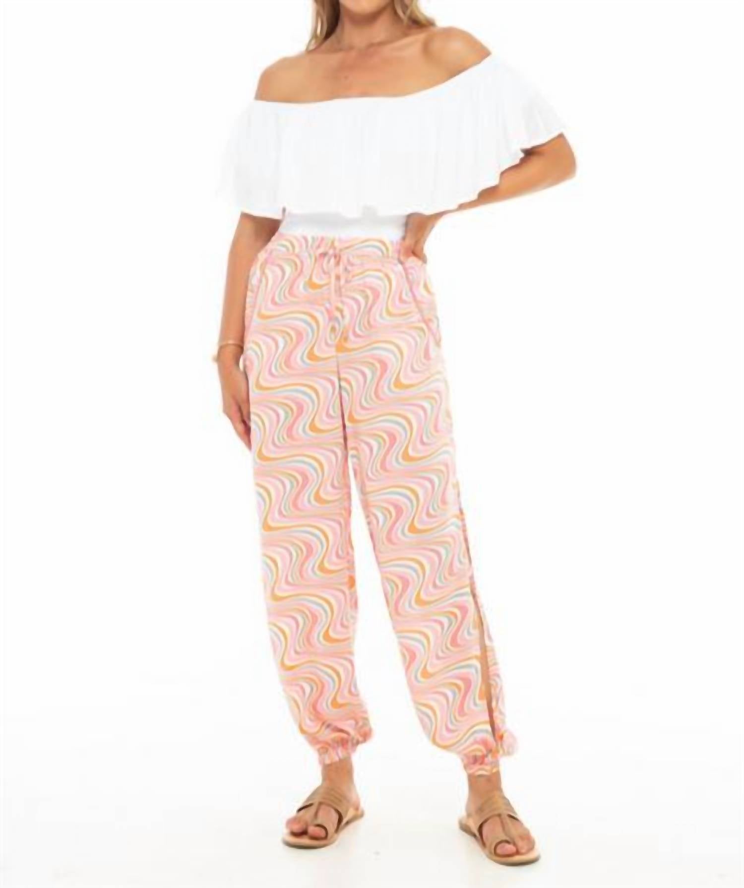 Разноцветные брюки Dream Wave Genie SKEMO, мультиколор
Разноцветные брюки Dream Wave Genie SKEMO, мультиколор