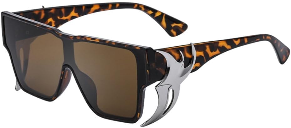 Крупные квадратные солнцезащитные очки для женщин 2027 года, модные солнцезащитные очки в крупной оправе для мужчин, трендовые солнцезащитные очки в стиле панк MTZJH, C3demibrown
Крупные квадратные солнцезащитные очки для женщин 2027 года, модные солнцезащитные очки в крупной оправе для мужчин, трендовые солнцезащитные очки в стиле панк MTZJH, C3demibrown