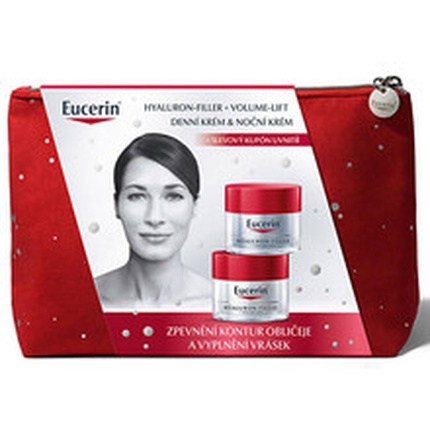 Hyaluron Filler Volume Lift Set — подарочный набор для ухода за кожей лица против старения Eucerin
Hyaluron Filler Volume Lift Set — подарочный набор для ухода за кожей лица против старения Eucerin