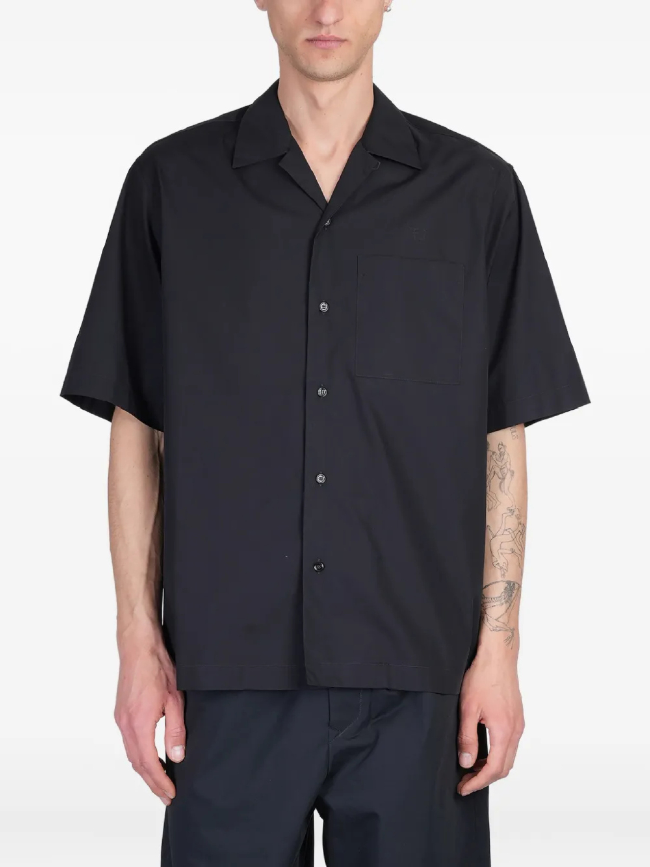 Хлопковая рубашка OAMC, черный
Хлопковая рубашка OAMC, черный