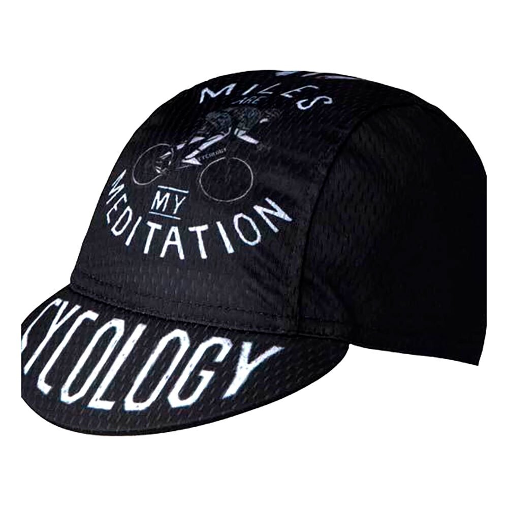 Бейсболка Cycology Miles Are My Meditation, черный
Бейсболка Cycology Miles Are My Meditation, черный