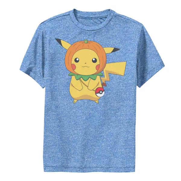 Футболка с тыквенной шапкой и покемоном Пикачу для мальчиков Licensed Character, синий
Футболка с тыквенной шапкой и покемоном Пикачу для мальчиков Licensed Character, синий