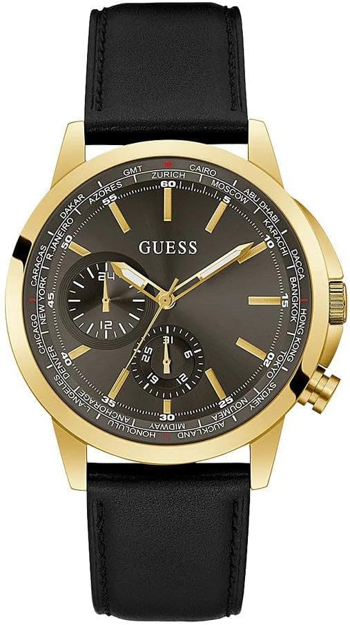GUESS мужские часы 44mm, Black/Gold Tone/Gunmetal
GUESS мужские часы 44mm, Black/Gold Tone/Gunmetal