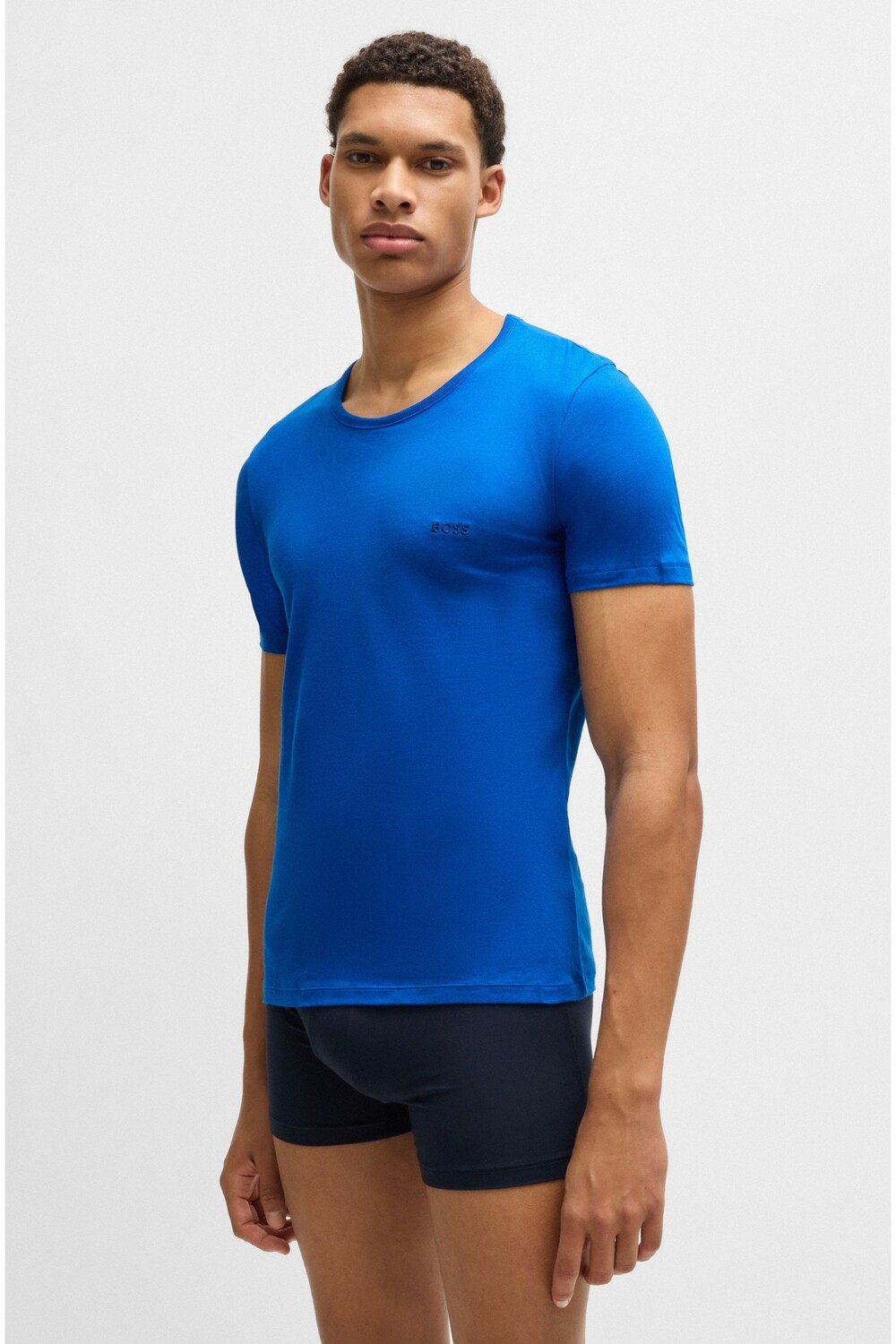Футболки из хлопка с вышитым логотипом, 3 шт в упаковке Boss, синий
Футболки из хлопка с вышитым логотипом, 3 шт в упаковке Boss, синий