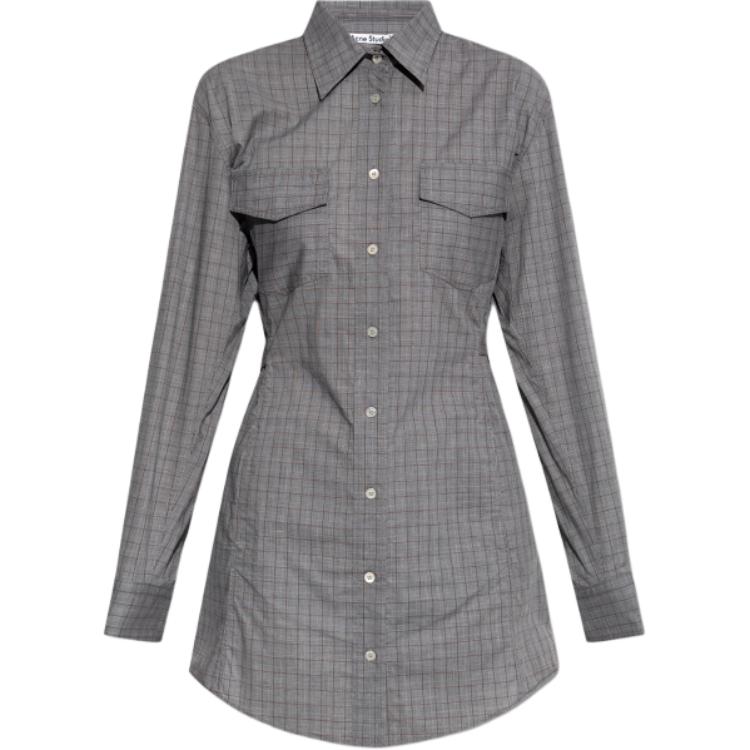 Женское серое платье с длинными рукавами Acne Studios, серый
Женское серое платье с длинными рукавами Acne Studios, серый