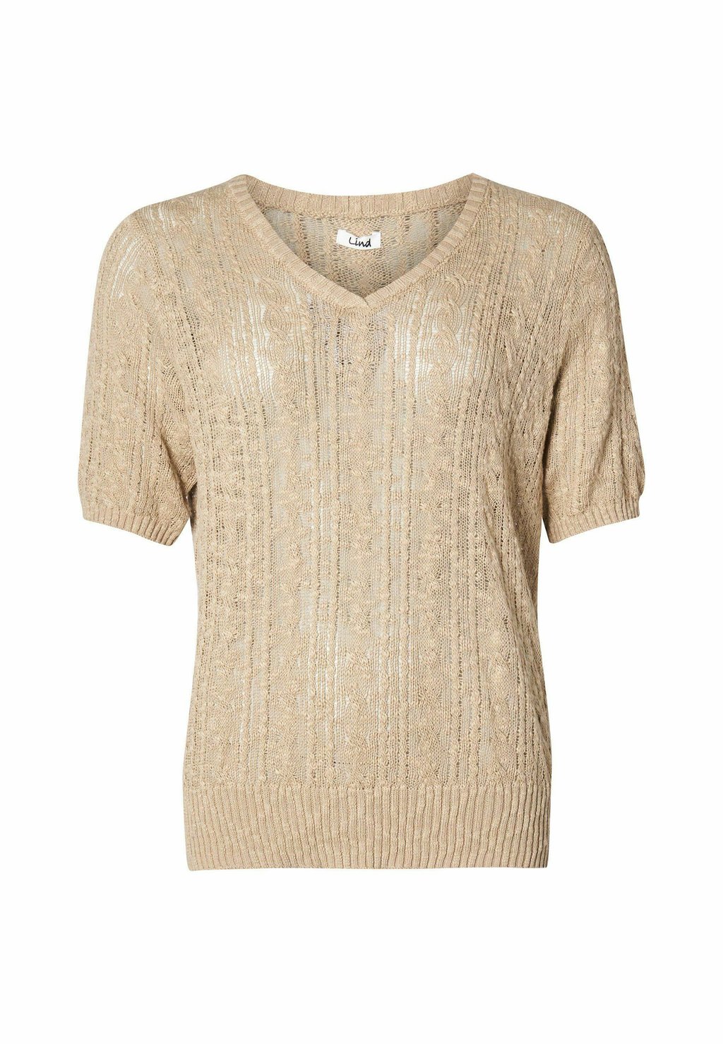 Базовая футболка LIMIABEL Lind, бежевый
Базовая футболка LIMIABEL Lind, бежевый