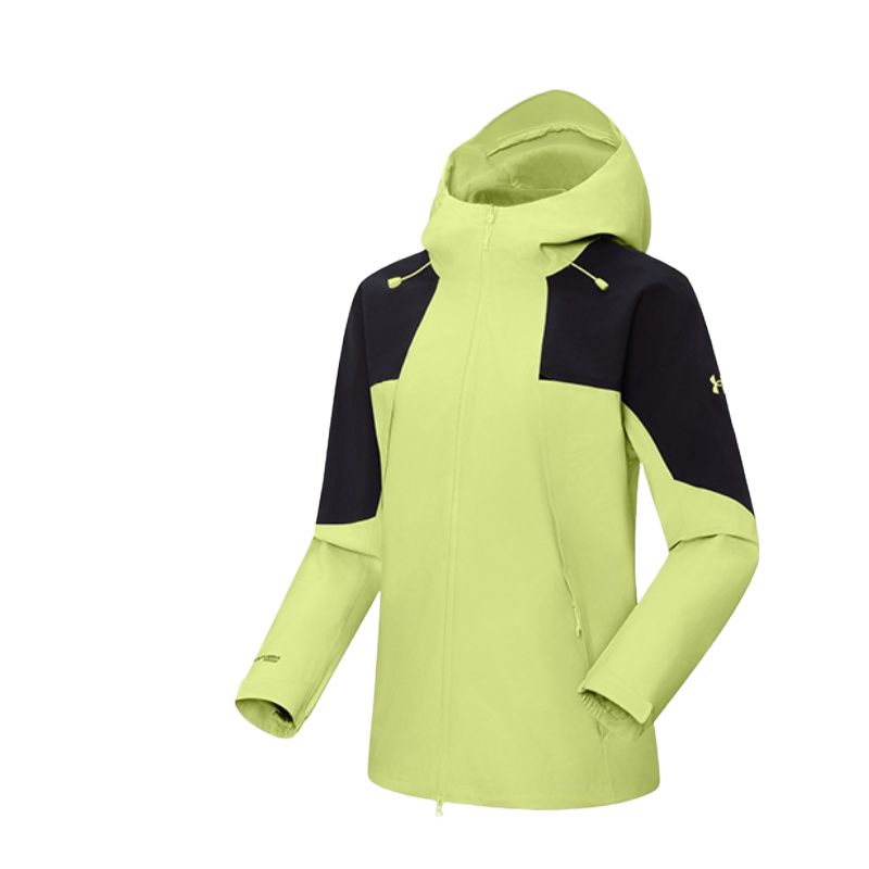 Under Armour Водонепроницаемая ветрозащитная дышащая износостойкая ветровка Women's, 0062/Sprout Green 
Under Armour Водонепроницаемая ветрозащитная дышащая износостойкая ветровка Women's, 0062/Sprout Green