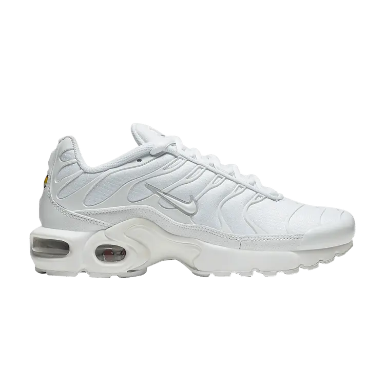 Кроссовки Nike Air Max Plus GS 'White Metallic Silver', белый
Кроссовки Nike Air Max Plus GS 'White Metallic Silver', белый