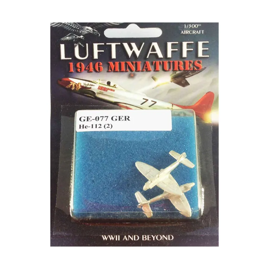 Хе-112, Luftwaffe 1946 Miniatures - Germany (1:300)
Хе-112, Luftwaffe 1946 Miniatures - Germany (1:300)