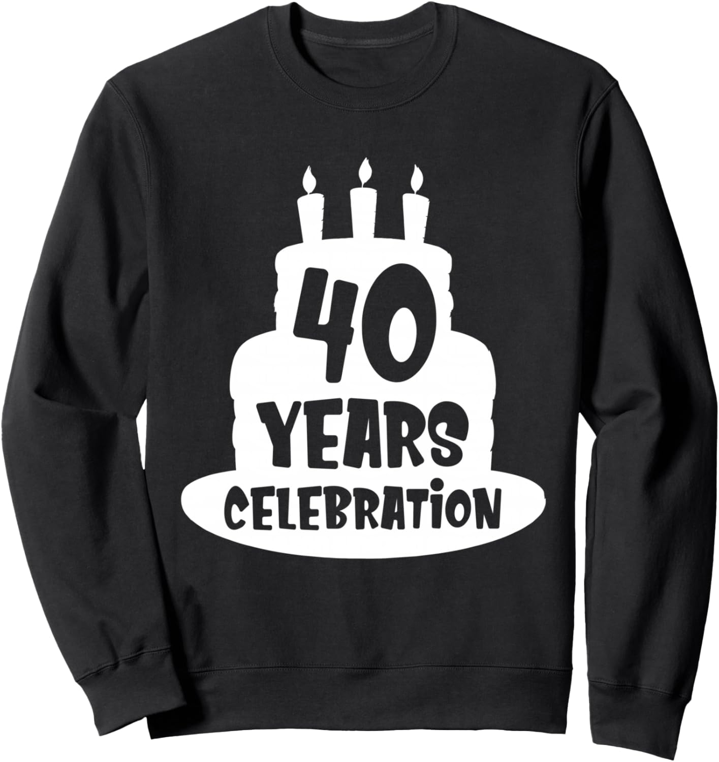 Празднование 40-летия - мероприятия, годовщины, дни рождения. Толстовка Celebrating Parties With Simple Designs, черный
Празднование 40-летия - мероприятия, годовщины, дни рождения. Толстовка Celebrating Parties With Simple Designs, черный