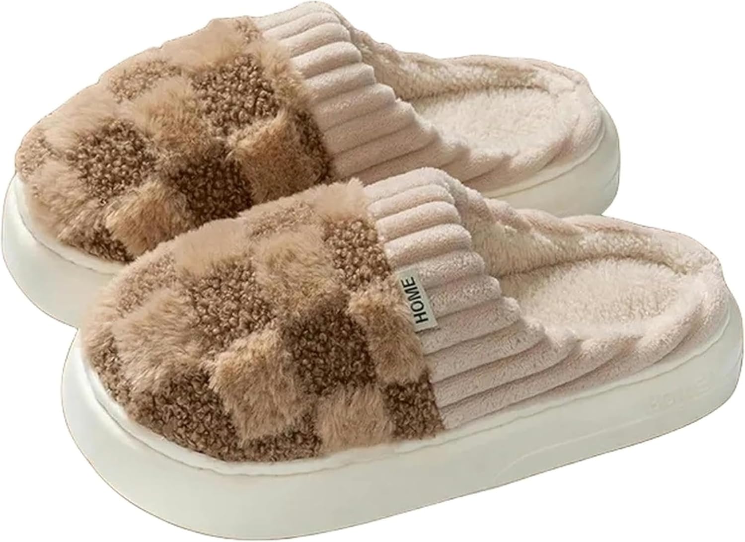 Модные хлопковые тапочки для женщин, теплые плюшевые домашние тапочки, зимние клетчатые тапочки, пушистые тапочки для мужчин и женщин Vrilu, Coffee
Модные хлопковые тапочки для женщин, теплые плюшевые домашние тапочки, зимние клетчатые тапочки, пушистые тапочки для мужчин и женщин Vrilu, Coffee