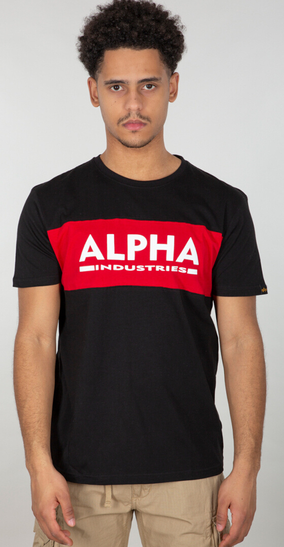 Футболка Alpha Industries Alpha Inlay T-shirt, черный/красный
Футболка Alpha Industries Alpha Inlay T-shirt, черный/красный