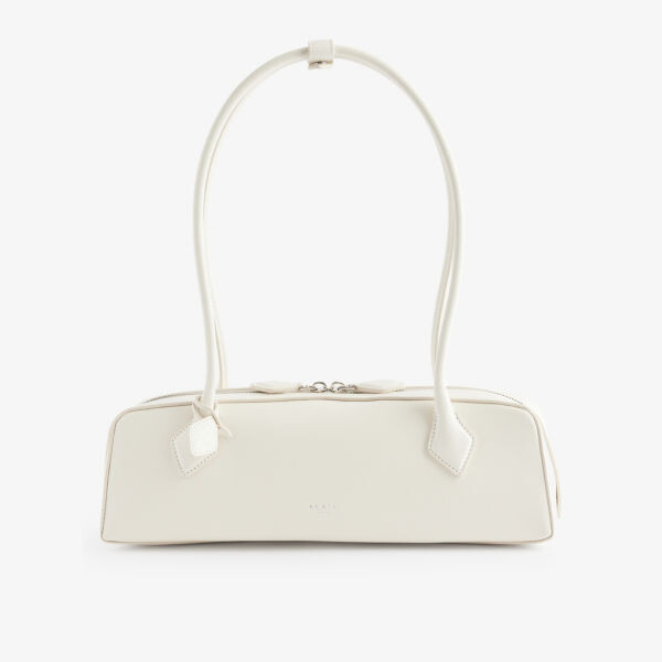 Сумка из тисненой кожи с верхней ручкой Alaia, белый
Сумка из тисненой кожи с верхней ручкой Alaia, белый