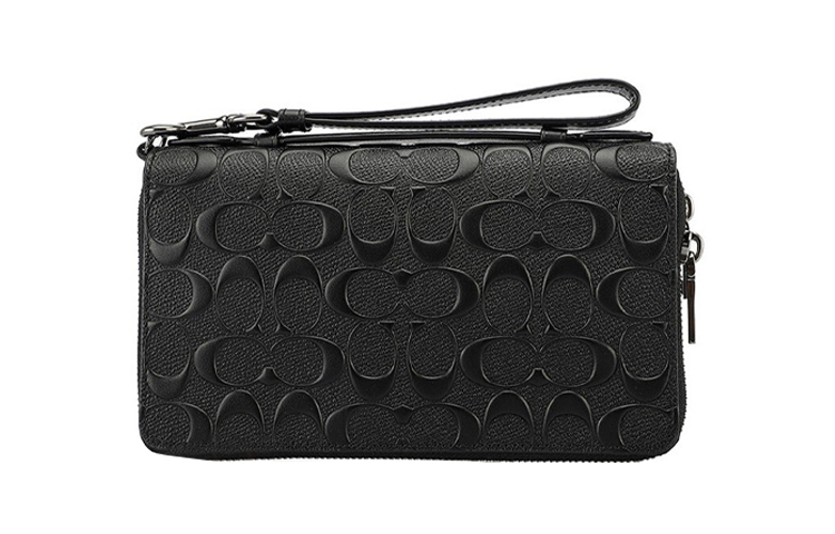 COACH Кожаный клатч-кошелек Double Zip, мужской, Regular, черный
COACH Кожаный клатч-кошелек Double Zip, мужской, Regular, черный