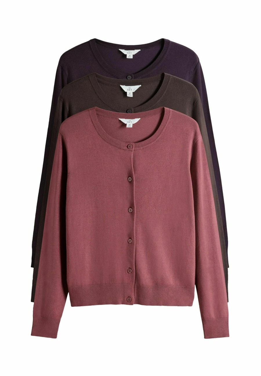 Кардиган THE SET REGULAR FIT, Plum/Dark Pink/Brown/Dark Brown
Кардиган THE SET REGULAR FIT, Plum/Dark Pink/Brown/Dark Brown