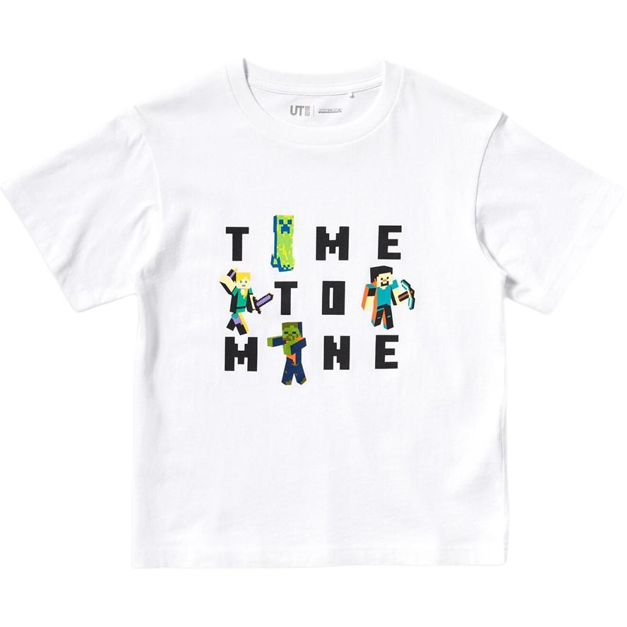 Футболка Minecraft для детей 3-7 лет UNIQLO, белый
Футболка Minecraft для детей 3-7 лет UNIQLO, белый