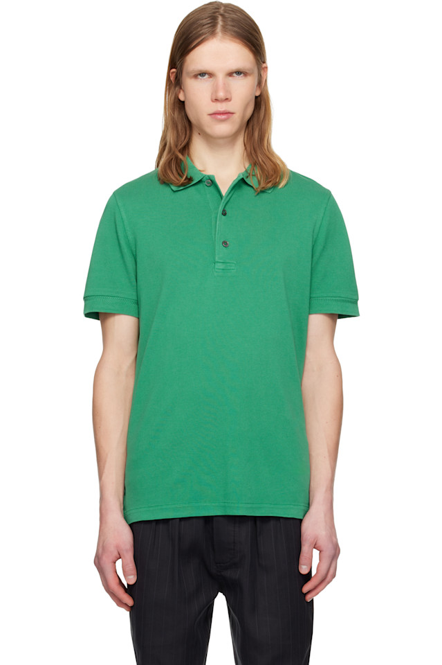 Tom Ford Зеленое пике-поло
Tom Ford Зеленое пике-поло