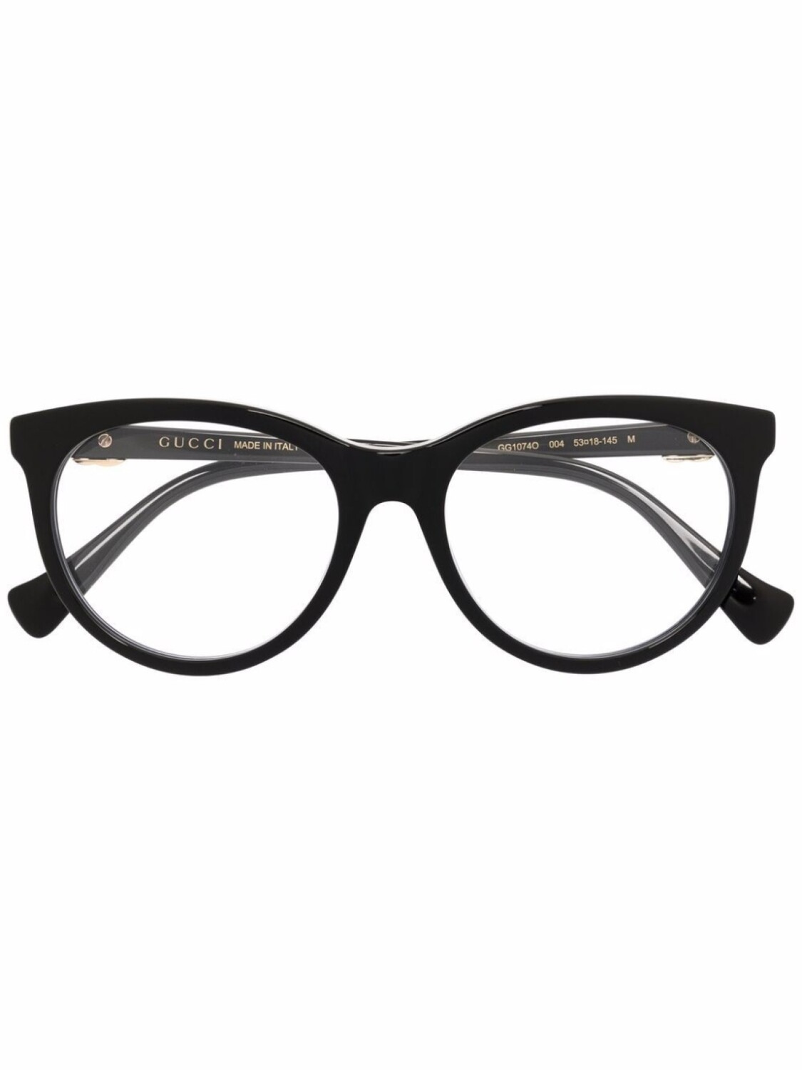Gucci Eyewear очки в круглой оправе с логотипом GG, черный
Gucci Eyewear очки в круглой оправе с логотипом GG, черный