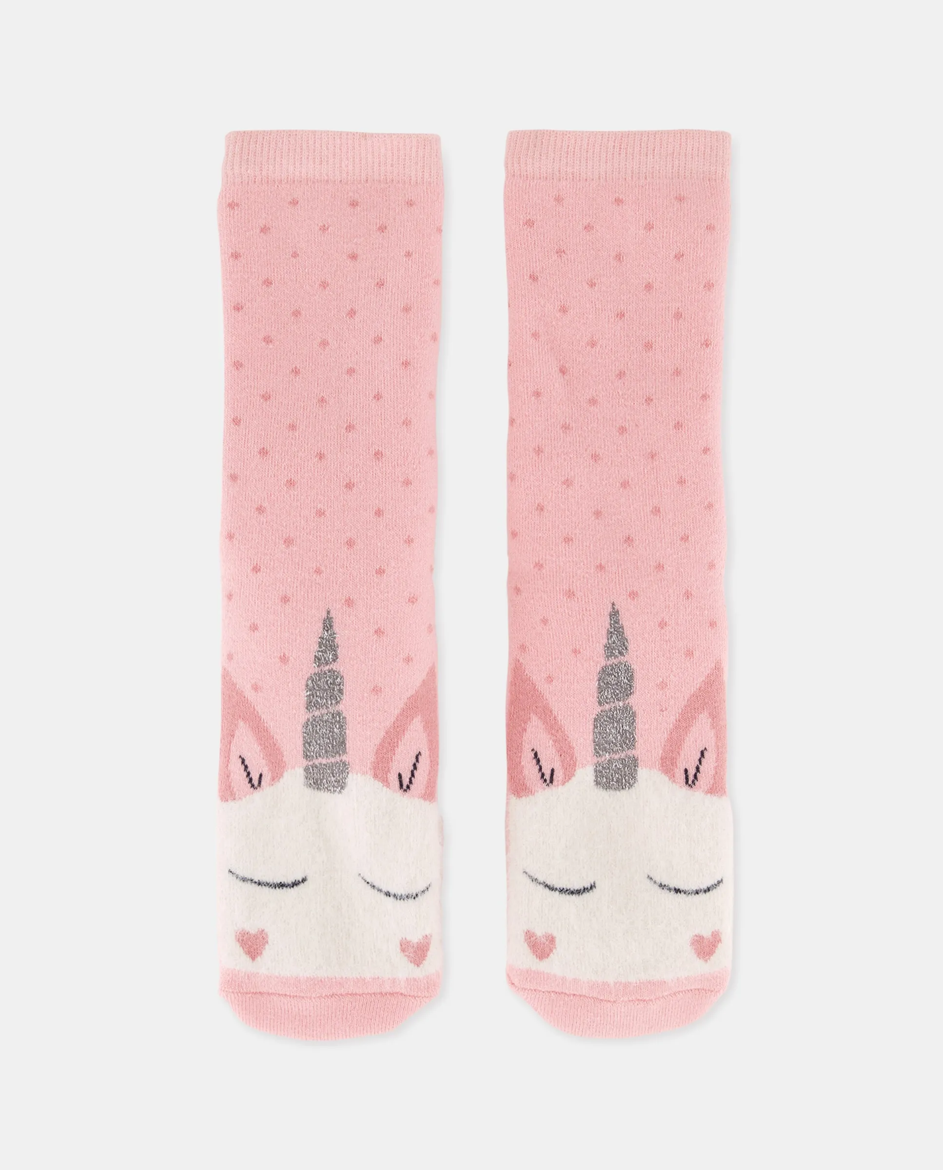 Антискользящие носки с принтом единорога для девочек Cotton Juice, розовый
Антискользящие носки с принтом единорога для девочек Cotton Juice, розовый