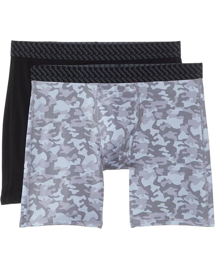 Боксеры Tommy John 6" Boxer Brief, цвет Grey Camo/Black
Боксеры Tommy John 6" Boxer Brief, цвет Grey Camo/Black