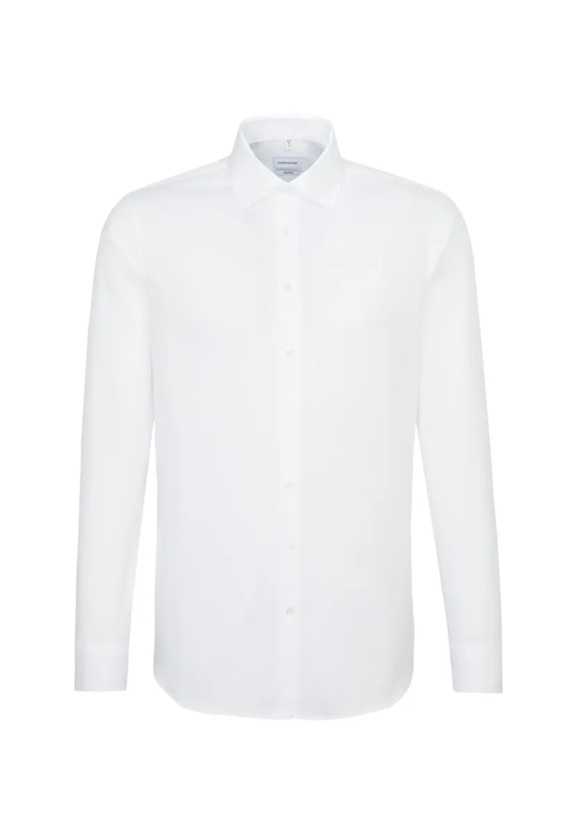 Деловая рубашка seidensticker "Shaped", фасонные удлиненные рукава, однотонный воротник "Кент", белый
Деловая рубашка seidensticker "Shaped", фасонные удлиненные рукава, однотонный воротник "Кент", белый