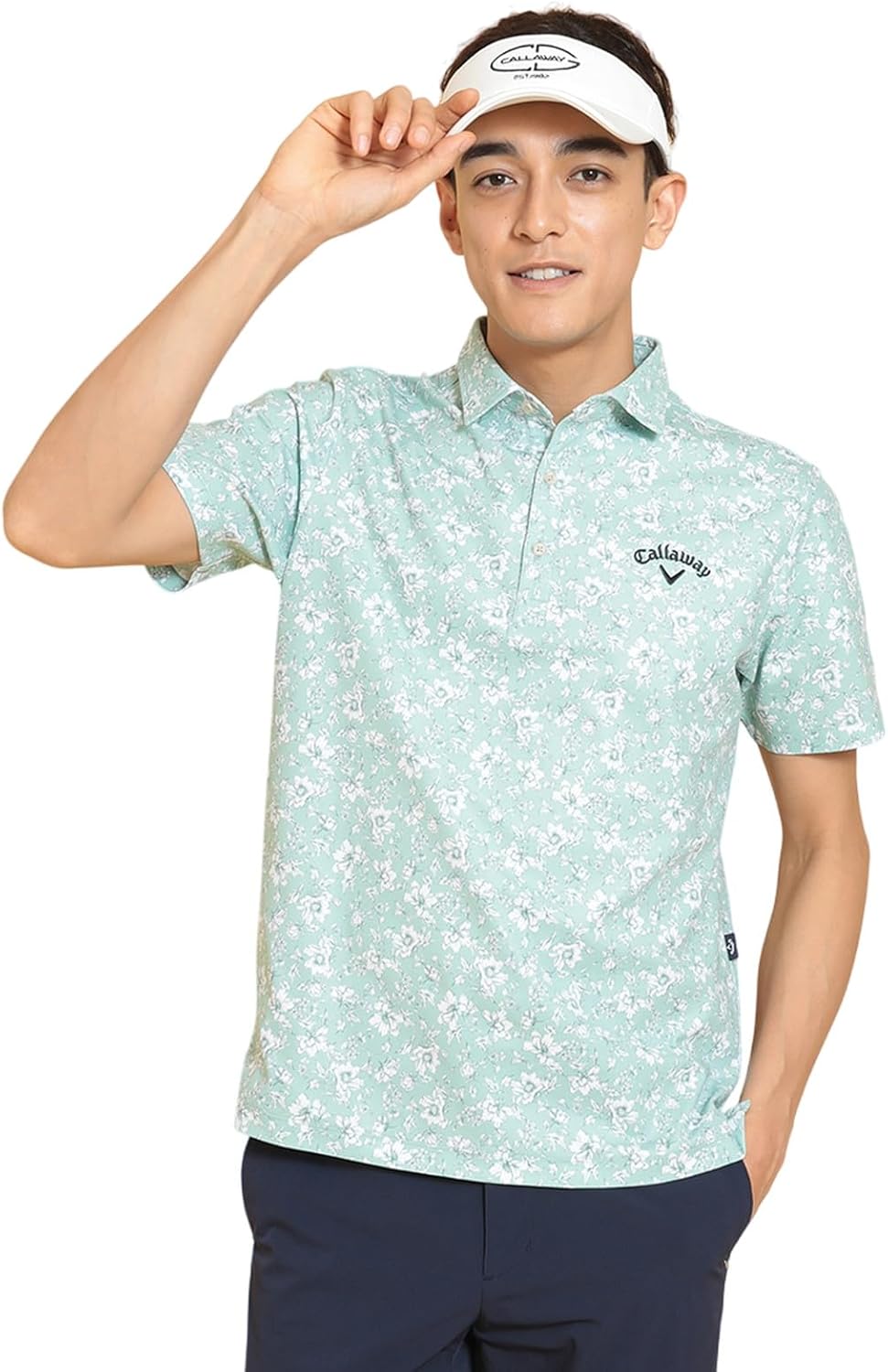 Мужская поло-рубашка Callaway C25134112 с коротким рукавом (цветочный принт, впитывающая влагу, быстросохнущая), для игры в гольф, светло-зеленый
Мужская поло-рубашка Callaway C25134112 с коротким рукавом (цветочный принт, впитывающая влагу, быстросохнущая), для игры в гольф, светло-зеленый
