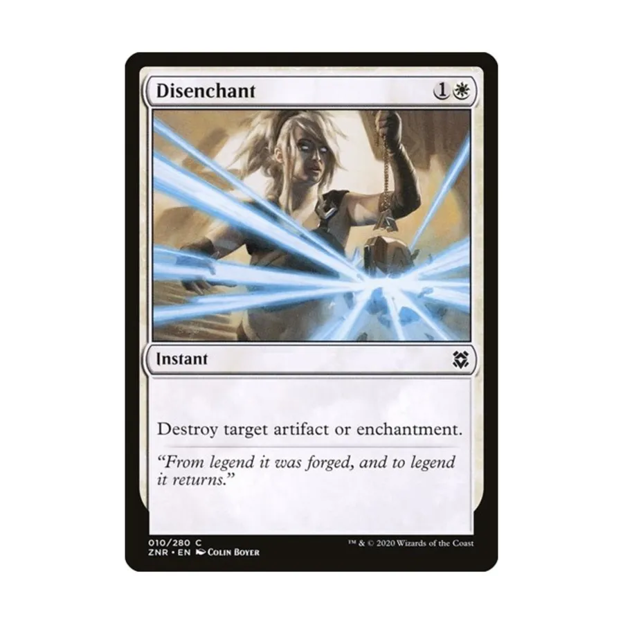 CCG Разочаровать (С), MTG - Zendikar Rising
CCG Разочаровать (С), MTG - Zendikar Rising