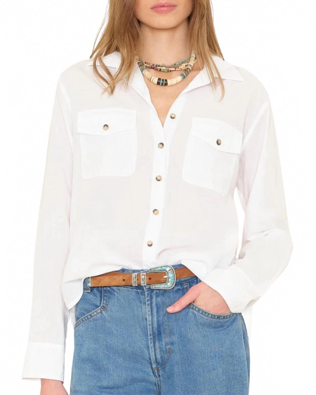 Классическая рубашка Phoebe в белом цвете XIRENA
Классическая рубашка Phoebe в белом цвете XIRENA