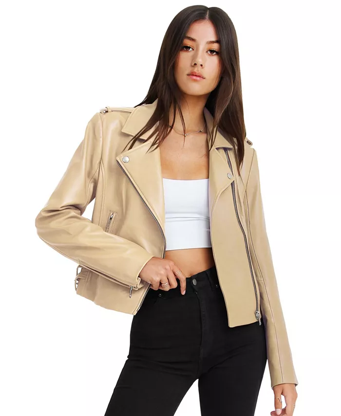 Женская кожаная куртка Just Friends Belle & Bloom, коричневый/бежевый
Женская кожаная куртка Just Friends Belle & Bloom, коричневый/бежевый