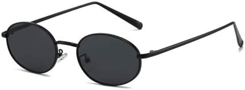 Солнцезащитные очки в стиле ретро 2027 года, маленькая овальная металлическая оправа, для женщин, защита от ультрафиолета UV400, для мужчин, панк-очки MTZJH, Black Gray
Солнцезащитные очки в стиле ретро 2027 года, маленькая овальная металлическая оправа, для женщин, защита от ультрафиолета UV400, для мужчин, панк-очки MTZJH, Black Gray