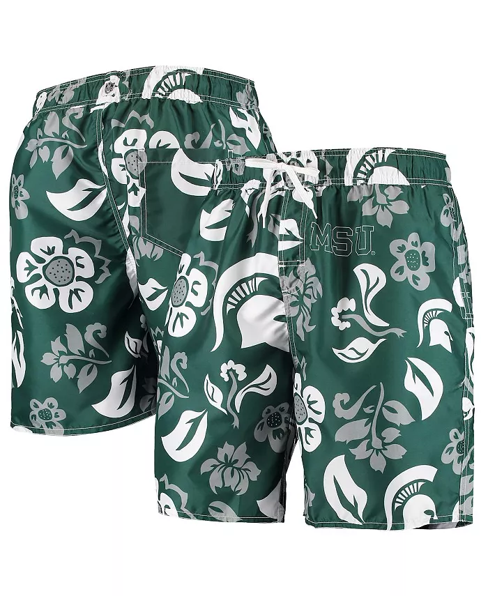 Мужские плавки Green Michigan State Spartans Floral Volley Swim Trunks Wes & Willy
Мужские плавки Green Michigan State Spartans Floral Volley Swim Trunks Wes & Willy