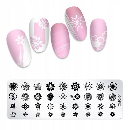 Пластина для штампа для ногтей, Tojato 
Пластина для штампа для ногтей, Tojato