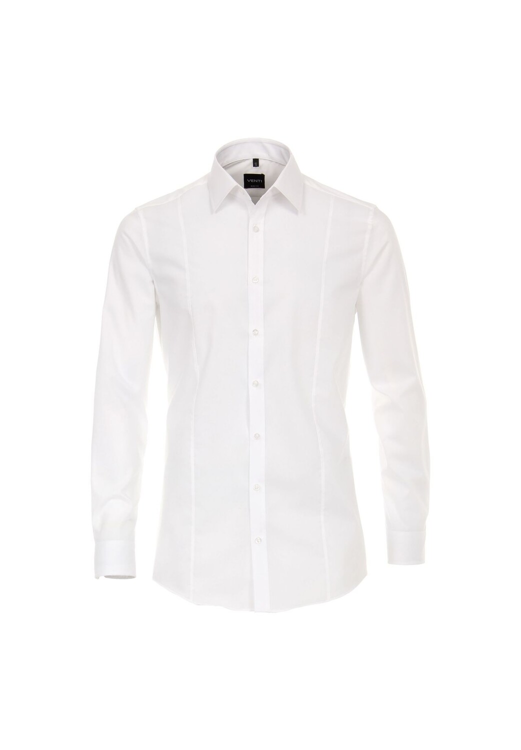 Мужская деловая рубашка однотонного кроя Venti, белый
Мужская деловая рубашка однотонного кроя Venti, белый