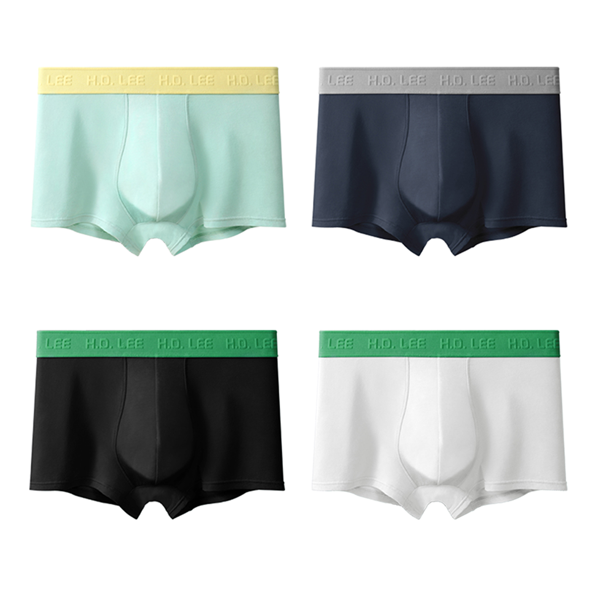 Подарочный набор мужского белья 4 шт Lee, 4 Pack (светло-зеленый+темно-серый синий+черный+белый)
Подарочный набор мужского белья 4 шт Lee, 4 Pack (светло-зеленый+темно-серый синий+черный+белый)