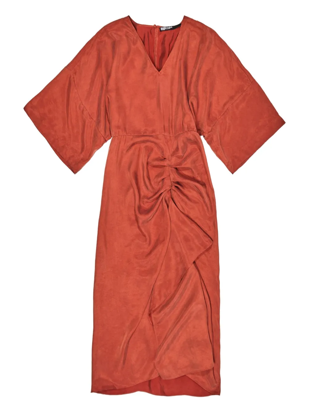 Макси-платье с V-образным вырезом и оборками Bimba Y Lola, оранжевый
Макси-платье с V-образным вырезом и оборками Bimba Y Lola, оранжевый