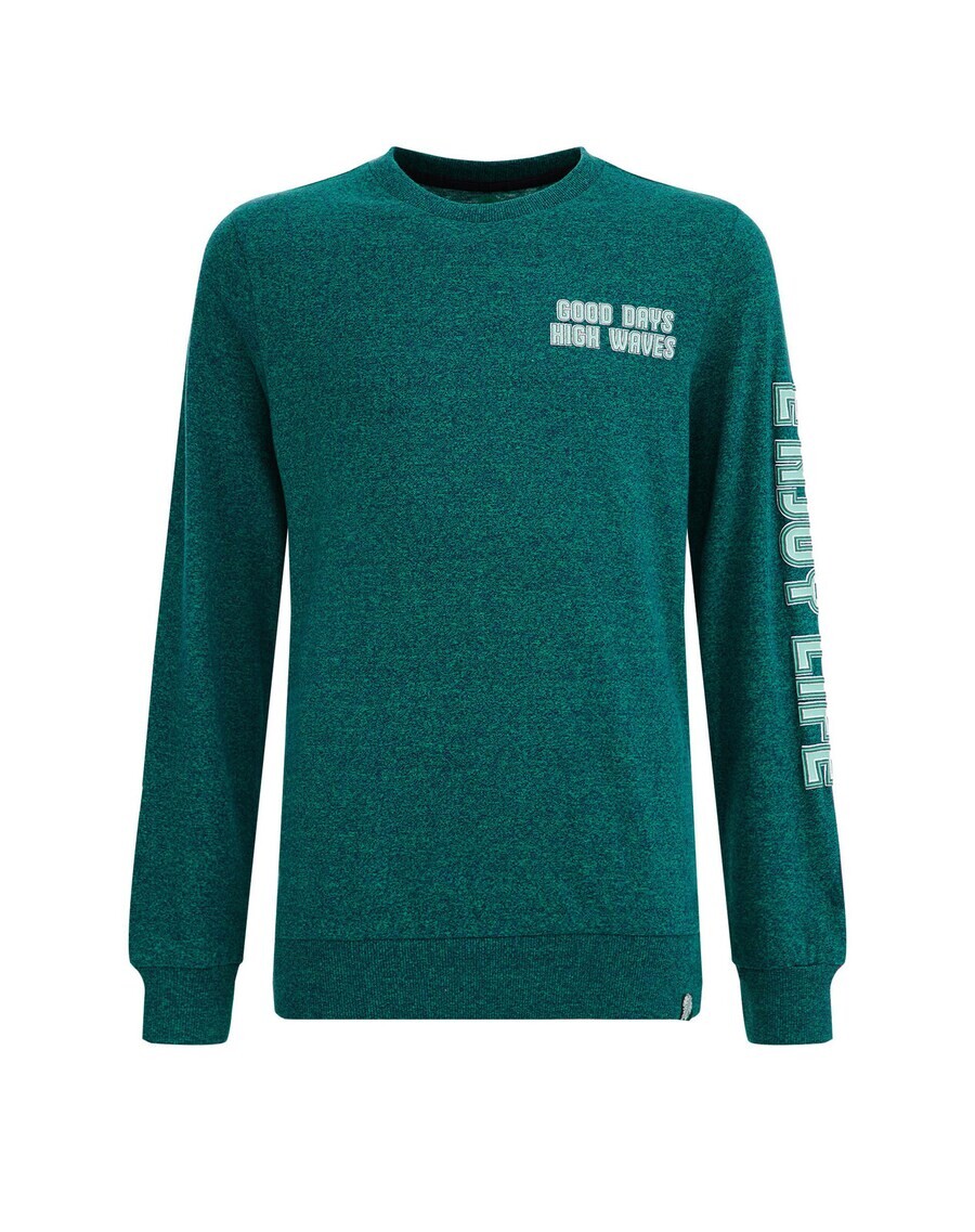 Лонгслив We Fashion, зеленый
Лонгслив We Fashion, зеленый